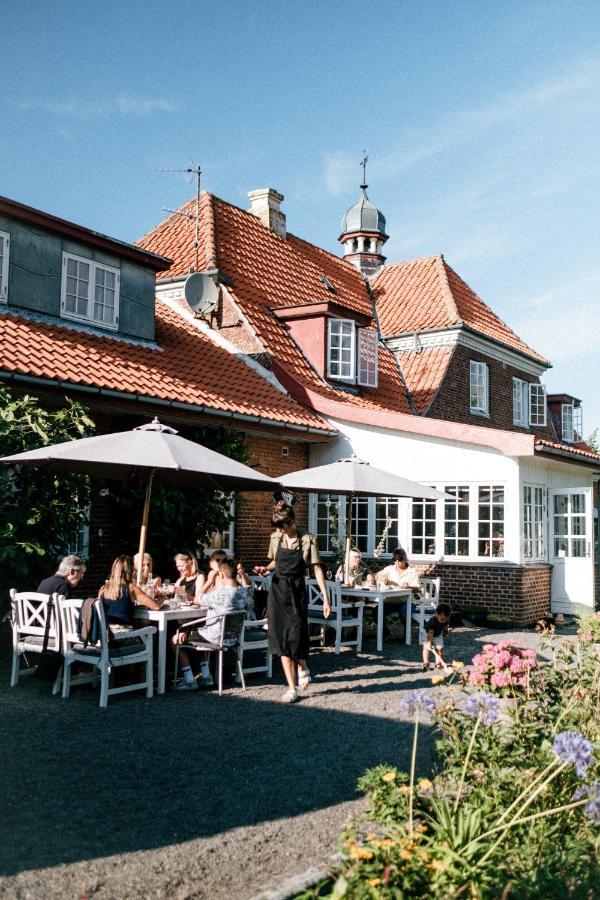 Langebjerg Pension & Spisested Allinge-Sandvig Exterior foto